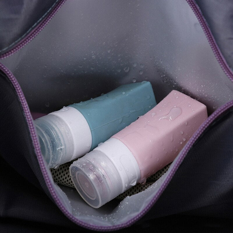 Large Capacity Collapsible Travel Bag with Dry and Wet Compartment