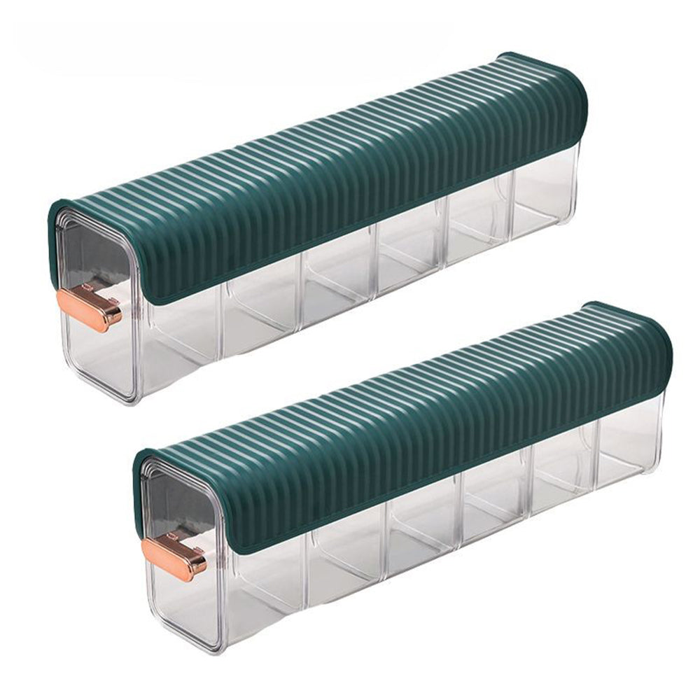 6-Cell Wall Mounted Socks and Underwear Drawer Organizer Efficient Storage Solution