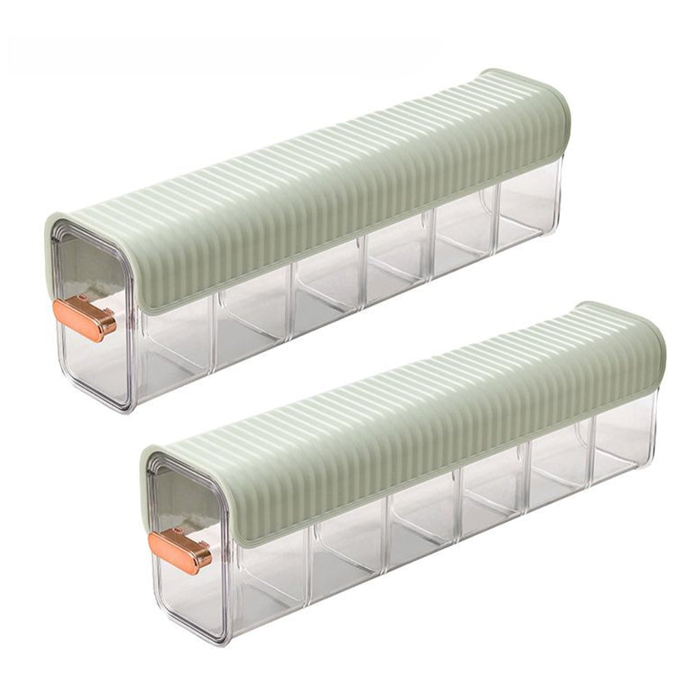 6-Cell Wall Mounted Socks and Underwear Drawer Organizer Efficient Storage Solution