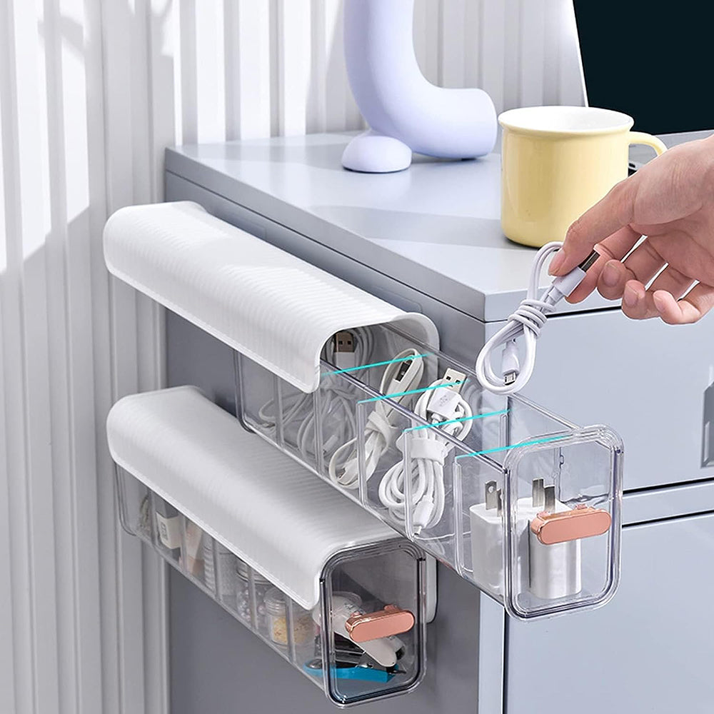 6-Cell Wall Mounted Socks and Underwear Drawer Organizer Efficient Storage Solution