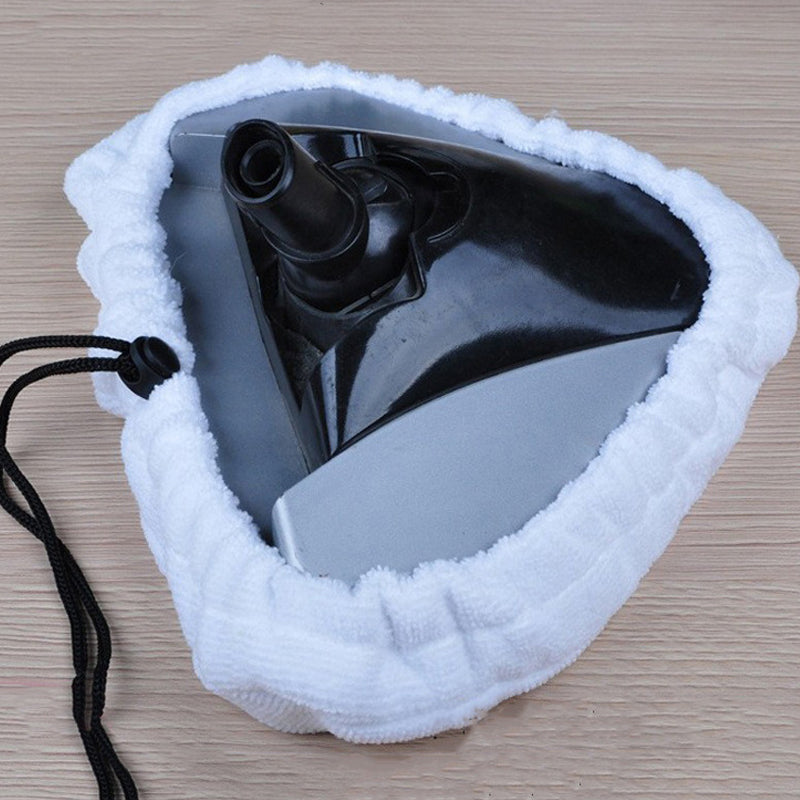 Pack of 6 Replacement Washable and Reusable Triangle Steam Mop Pads