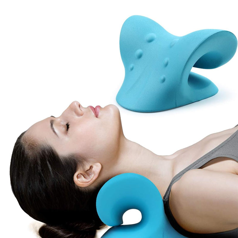 Neck and Shoulder Memory Foam Pillow Pain Relief Spine Aligning Tool