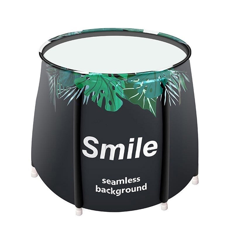 Portable Japanese Soaking Bathtub Free-Standing Adult Dipping Barrel