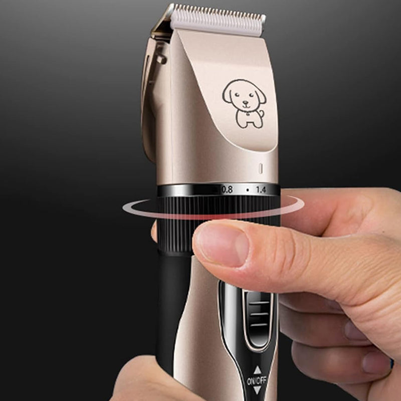 Cat Dog Pet Clippers Hair Electric Clipper Grooming Trimmer Shaver Cordless Kit