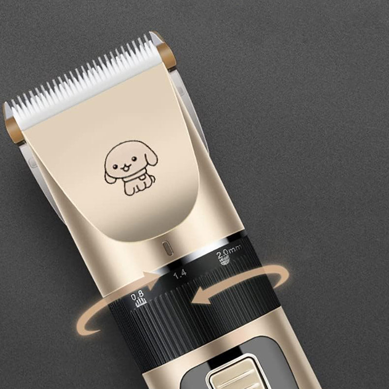 Cat Dog Pet Clippers Hair Electric Clipper Grooming Trimmer Shaver Cordless Kit