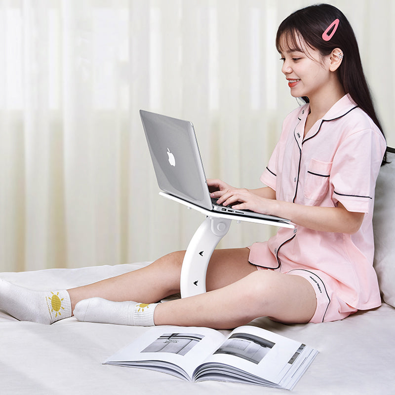 4 Levels Adjustment Foldable Laptop Holder and Portable Lap Desk