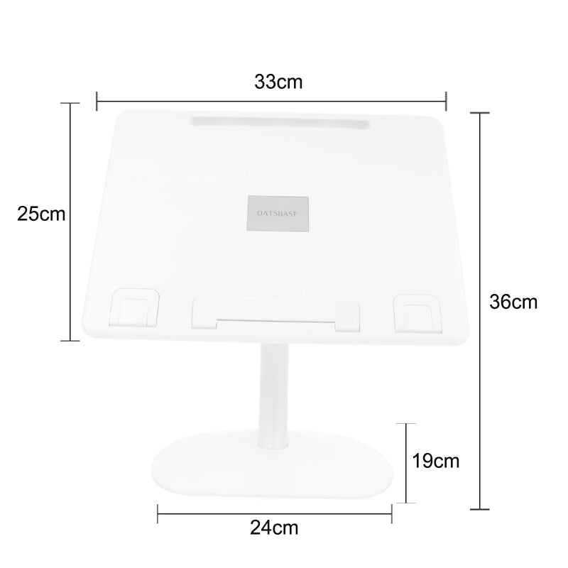 4 Levels Adjustment Foldable Laptop Holder and Portable Lap Desk