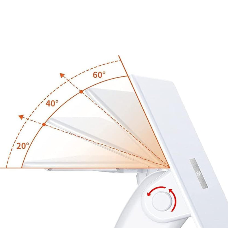 4 Levels Adjustment Foldable Laptop Holder and Portable Lap Desk