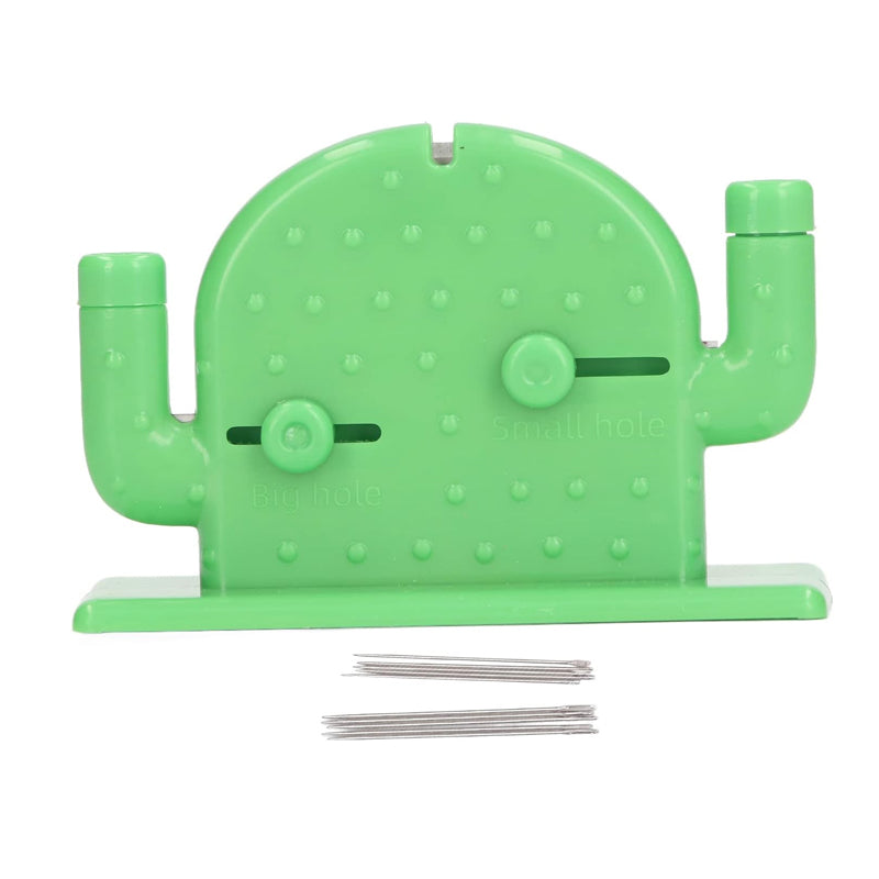 Time Saving Double Headed Automatic Cactus Hand Sewing Needle Threader