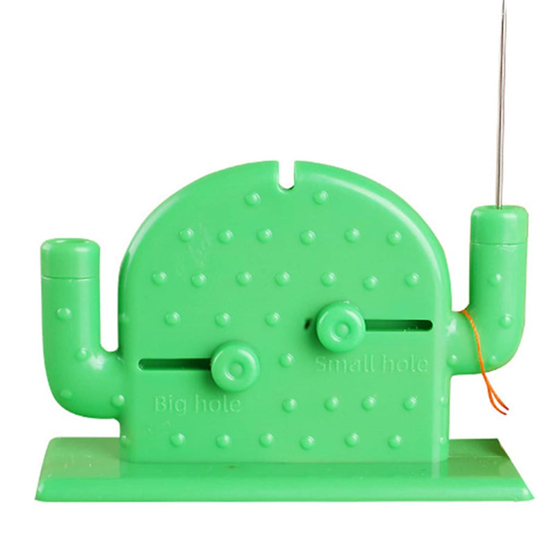 Time Saving Double Headed Automatic Cactus Hand Sewing Needle Threader