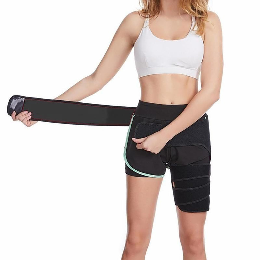 Adjustable Groin and Hip Brace Pain Relief for Men and Women
