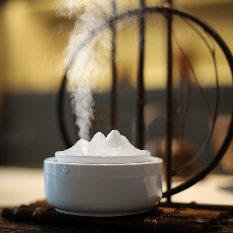 Mountain Air Humidifier Desktop Mini Desktop silent Air Freshener-USB Plugged-in