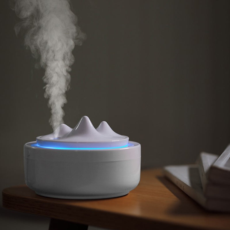 Mountain Air Humidifier Desktop Mini Desktop silent Air Freshener-USB Plugged-in