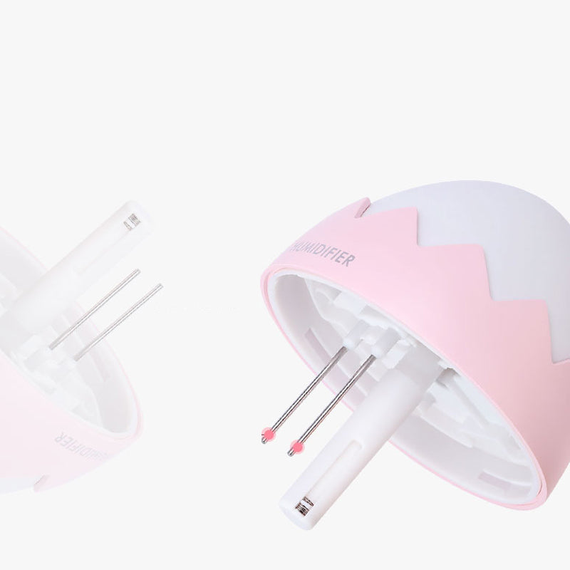 Egg Shaped Ultrasonic Air Humidifier Essential Oil Diffuser- USB Powered