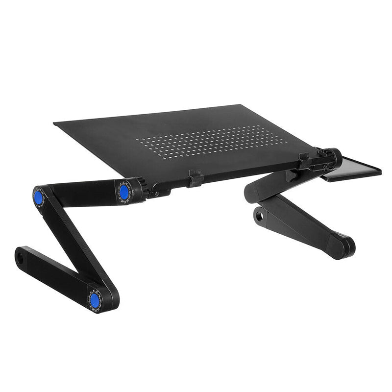 Universal Table Laptop Cooling Stand with Foldable Mouse Pad Holder