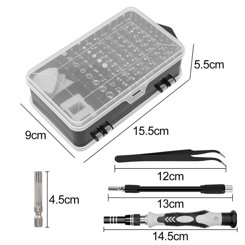 115 in 1 Precision Screwdriver Set Computer Phone Watch Repair Tool Kit