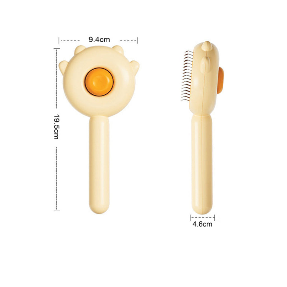 Universal Needle Brush Pet De-shedding Massaging Grooming Comb