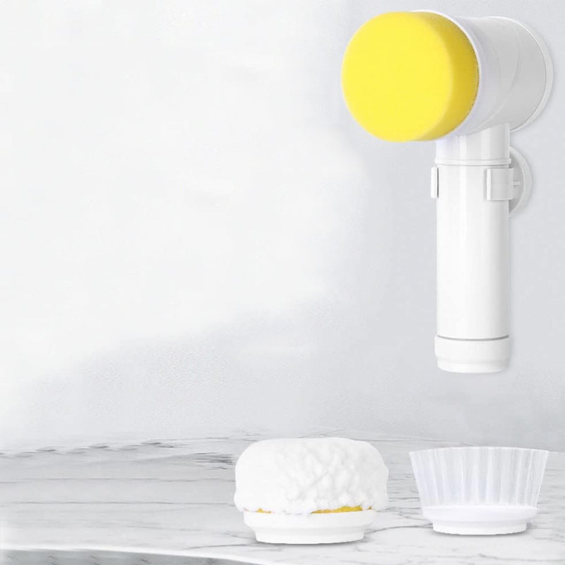 5-in-1 Cordless Electric Deep Cleaning Handheld Brush - USB Rechargeable