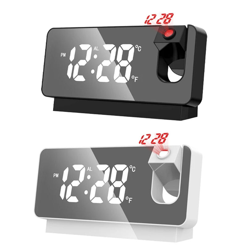 Wall Projection Digital Display Alarm Clock with Thermometer Function