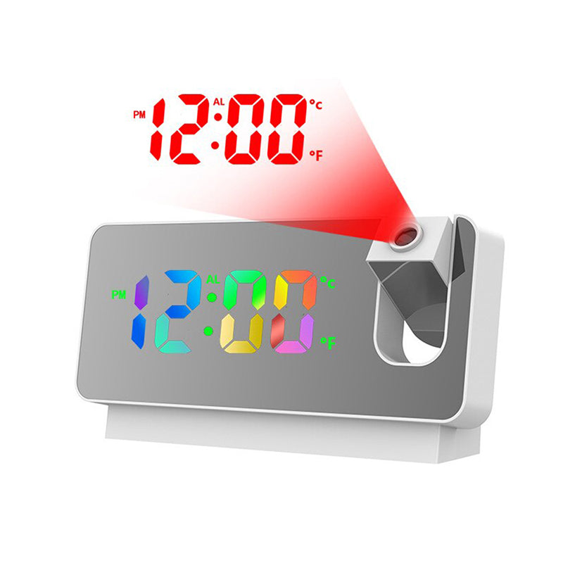 Wall Projection Digital Display Alarm Clock with Thermometer Function