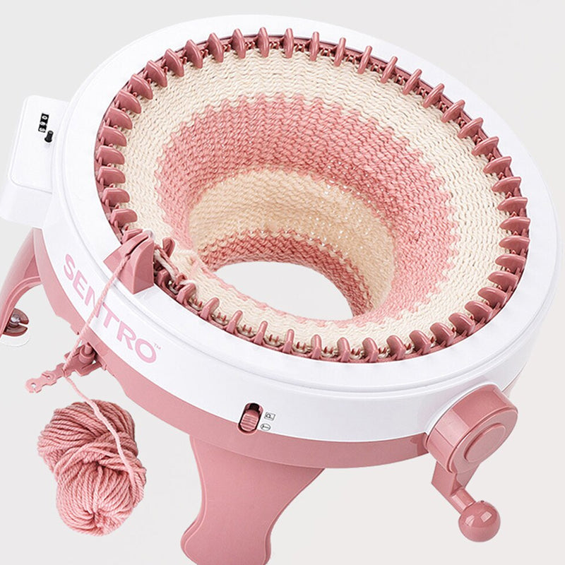 Smart Weaving Knitting Machine Efficient Scarf Maker with Row Counter