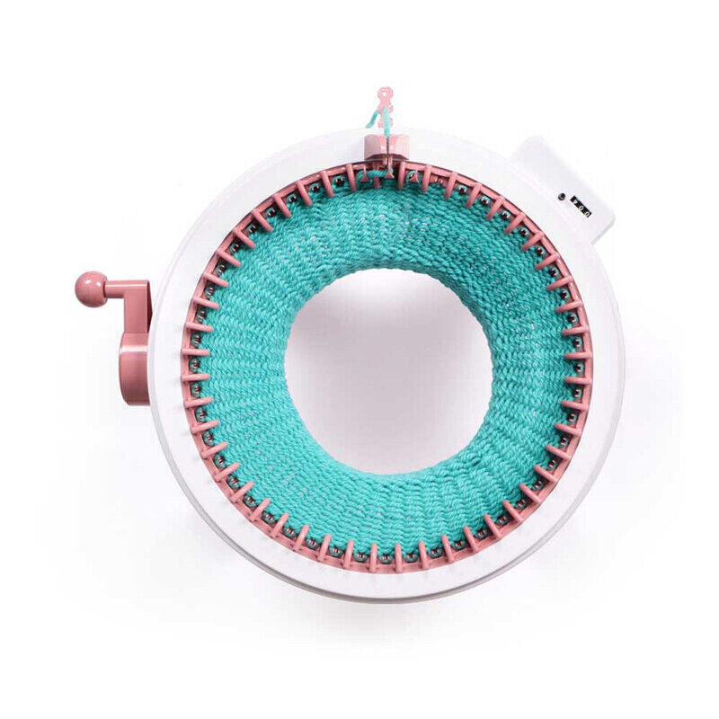 Smart Weaving Knitting Machine Efficient Scarf Maker with Row Counter