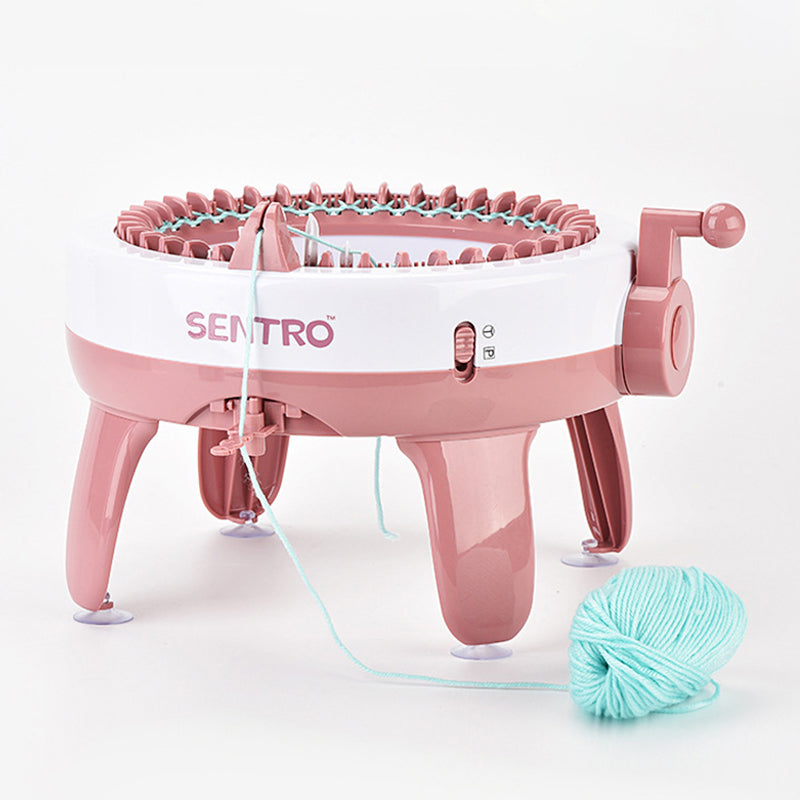 Smart Weaving Knitting Machine Efficient Scarf Maker with Row Counter