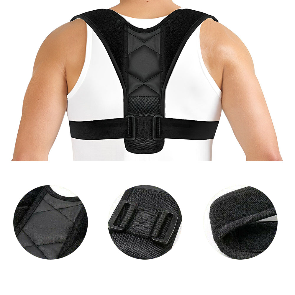 Posture Clavicle Support Corrector Back Straight Shoulders Brace Strap