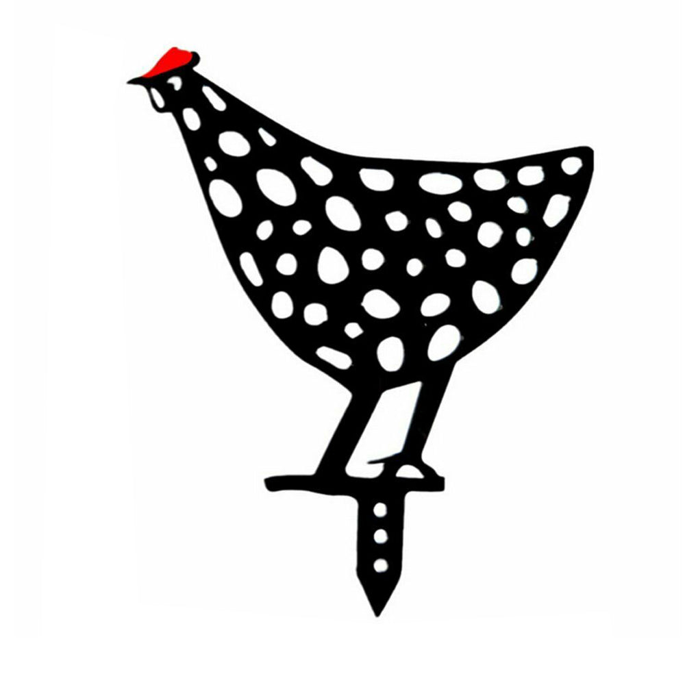 5X Garden Ornaments Chicken Yard Art Garden Backyard Lawn Decor