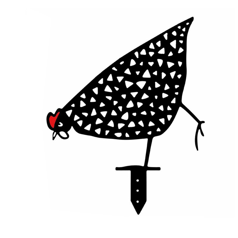 5X Garden Ornaments Chicken Yard Art Garden Backyard Lawn Decor