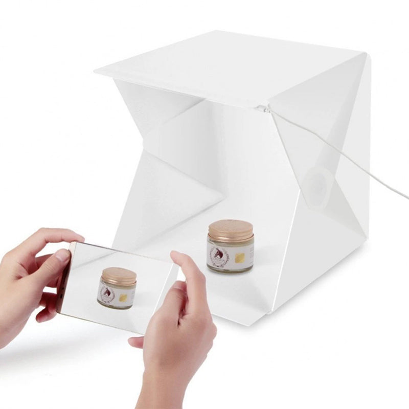 9" Mini Foldable Photography Lightbox Studio Lightroom LED Softbox