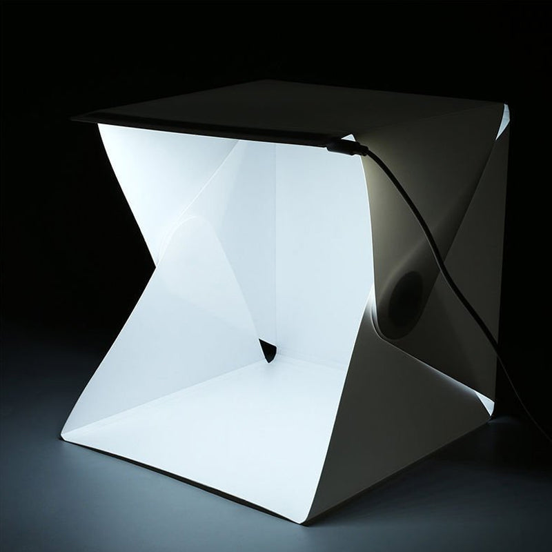 9" Mini Foldable Photography Lightbox Studio Lightroom LED Softbox