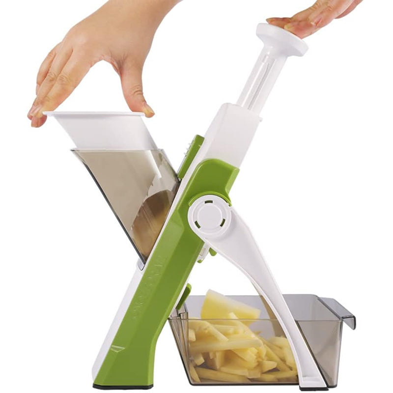 4-in-1 Safe and Steady Mandolin Vegetable Slicer Ingredient Chopper