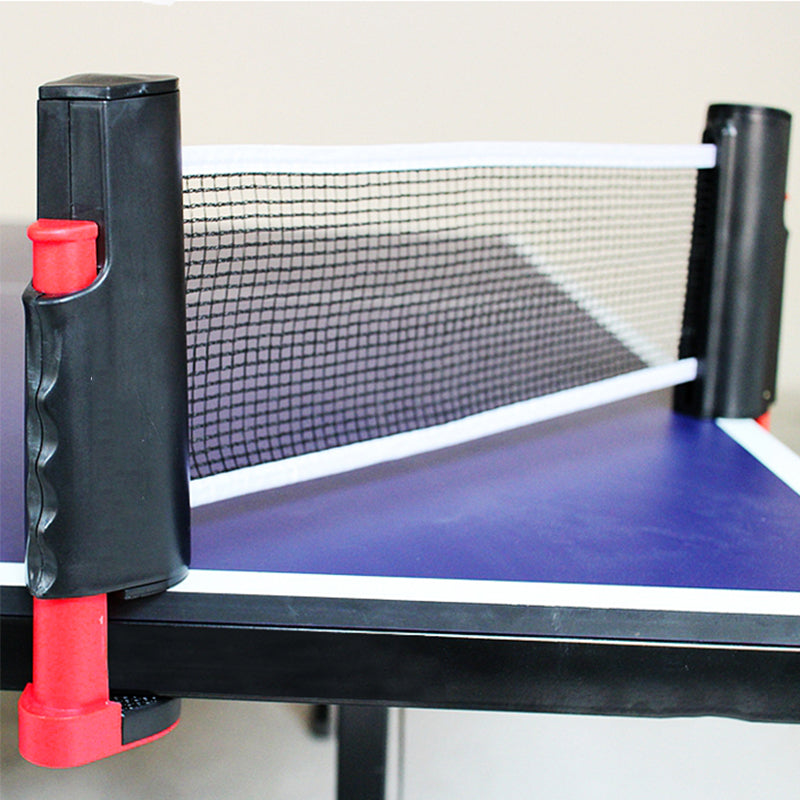Instant Table Tennis Kit Ping Pong Set Retractable Net Rack + 2 Bats + 3 Balls