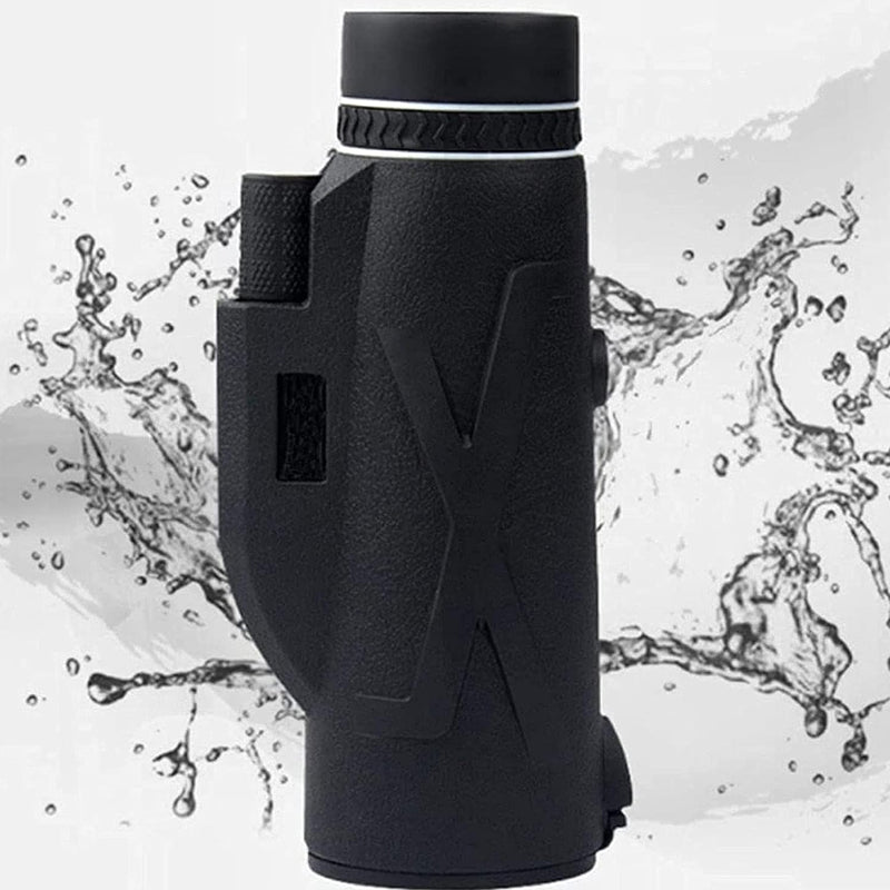 Night Vision 80x100 HD Monocular Telescope with Tripod and Phone Adapter