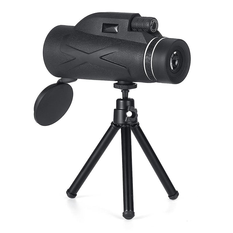 Night Vision 80x100 HD Monocular Telescope with Tripod and Phone Adapter