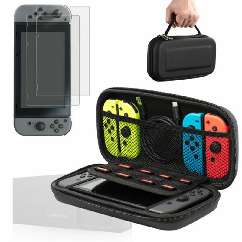2-in-1 Nintendo Switch Carrying Case Protective Hard Shell Storage Bag