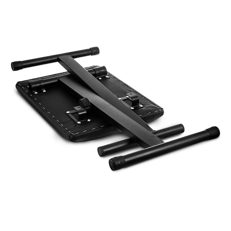 3 Level Adjustment PU Leather and Foam Collapsible Piano Stool Musical Chair