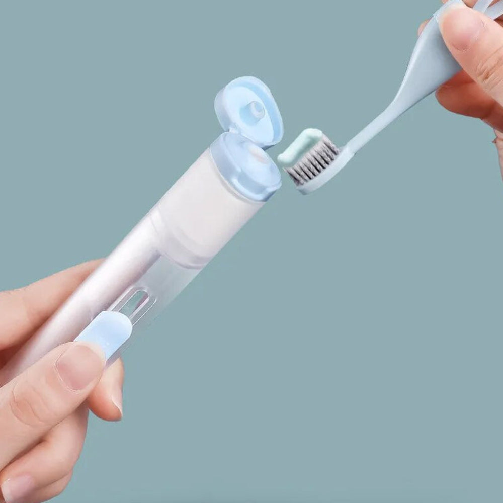 Soft Bristles Portable Travel Toothbrush Minimalist Camping Toothbrush