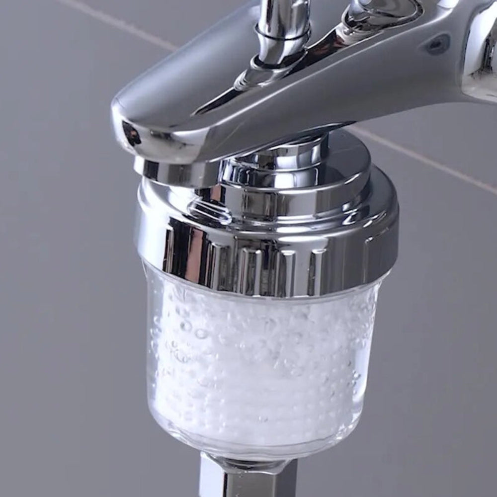 Shower Head Tap Bath Water Filter with 1 Filter and 6 PP Cotton Cartridge