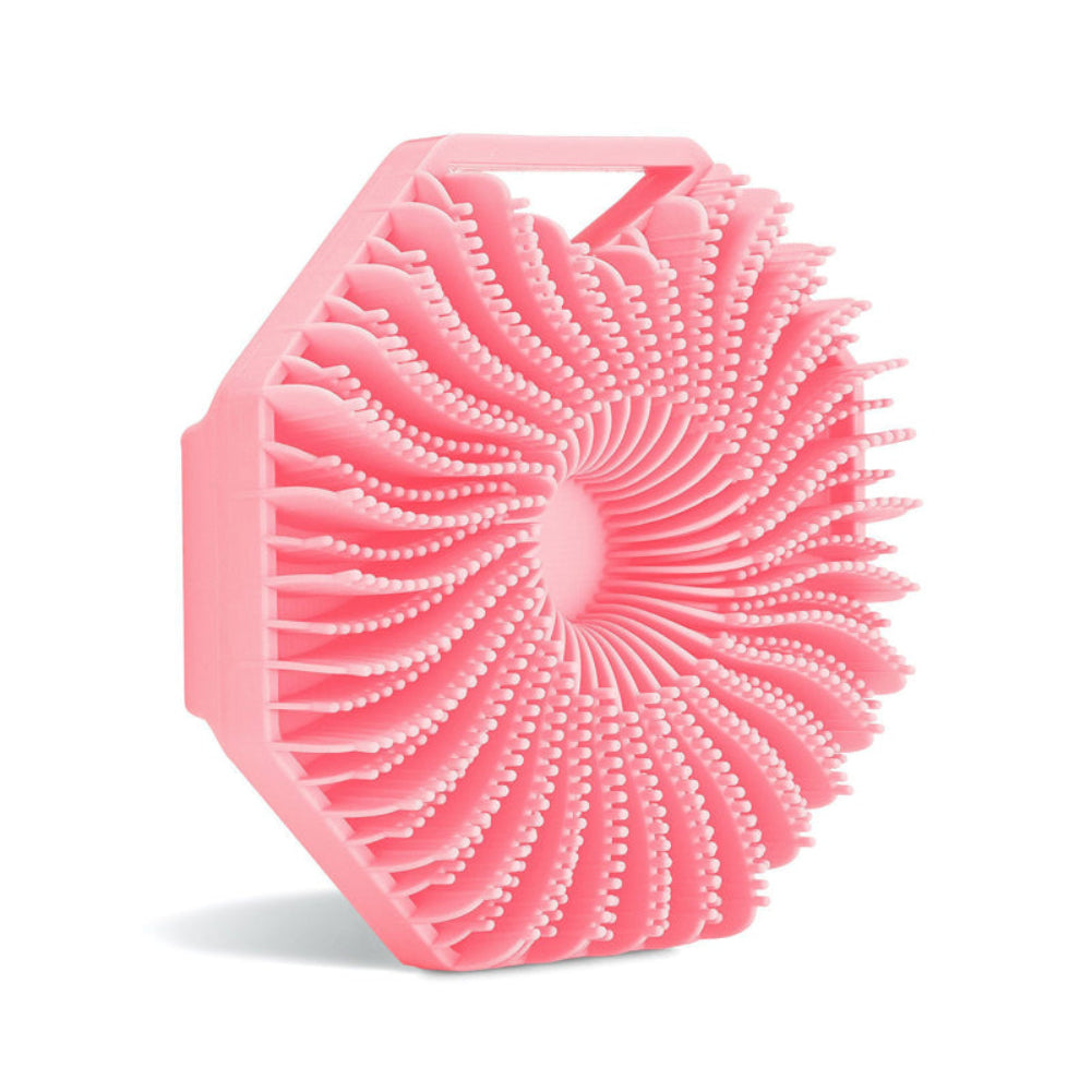 Antimicrobial Washer Silicone Exfoliating Body Scrubber for Sensitive Skin