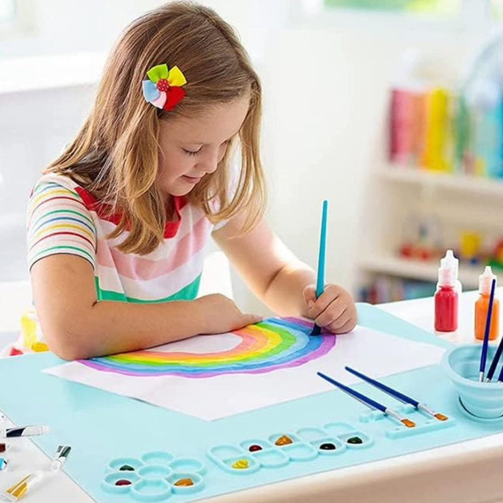 Non-Stick Silicone Washable  Drawing and Painting Art Crafting Mat