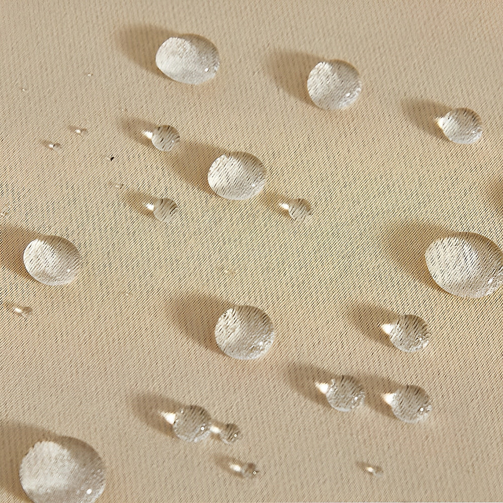 COMFEYA 2-Panel Weighted Blackout Curtains - Outdoor Patio Privacy and Wind Protection