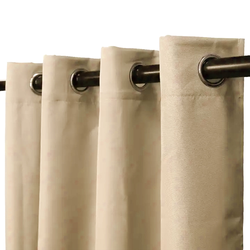 COMFEYA Patio Curtains Outdoor - Waterproof Heat UV Shade Privacy Blackout Curtains