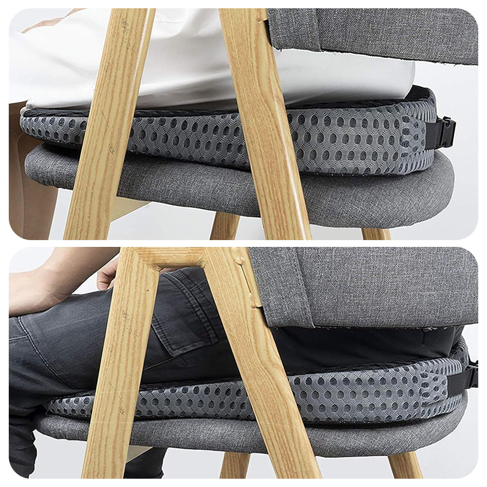 COMFEYA Car Wedge Seat Cushion for Enhanced Driving Comfort and Visibility