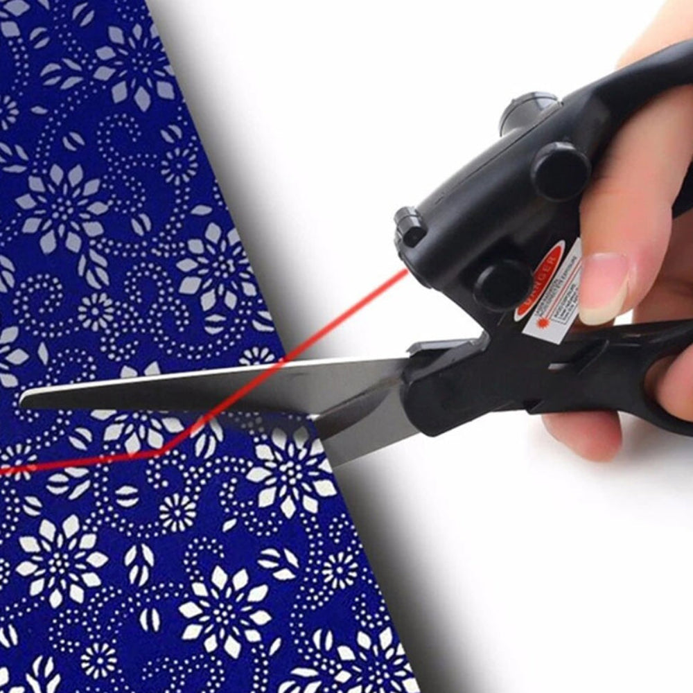 Laser Guided Handcrafting Scissors Straight Cutting Sewing Shears