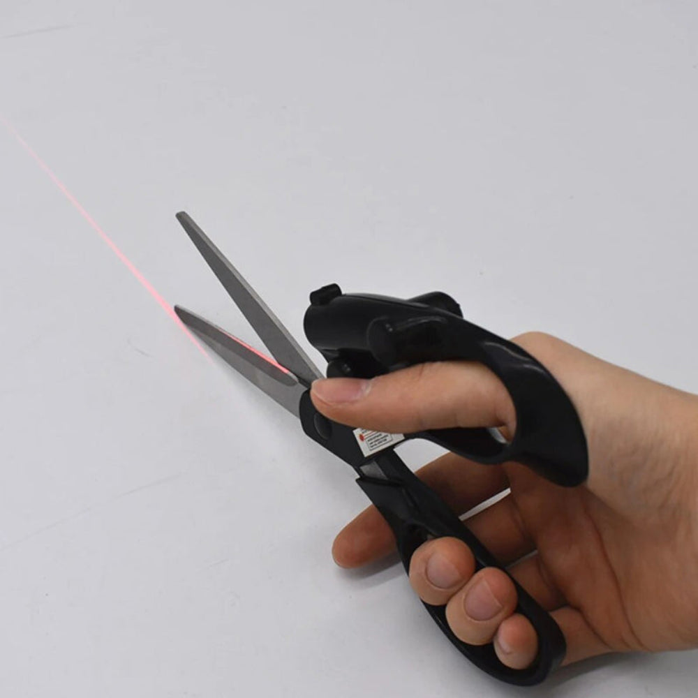 Laser Guided Handcrafting Scissors Straight Cutting Sewing Shears