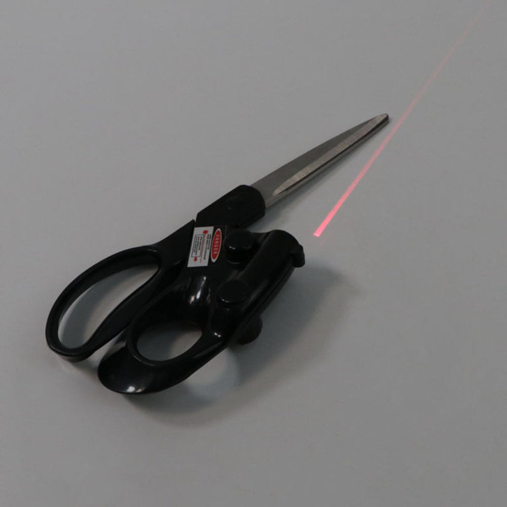 Laser Guided Handcrafting Scissors Straight Cutting Sewing Shears