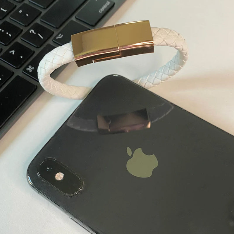 Single Head Magnetic Latching Fast Charging Bracelet Cable