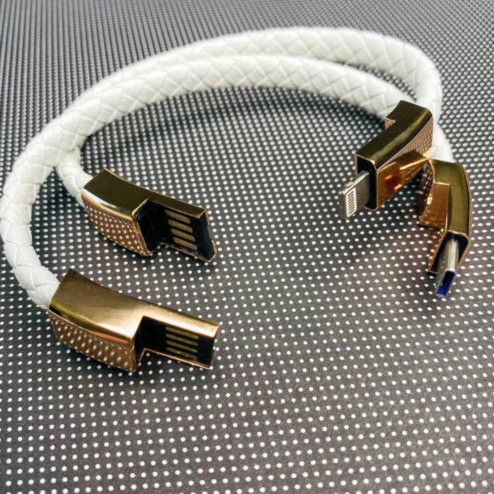 Single Head Magnetic Latching Fast Charging Bracelet Cable
